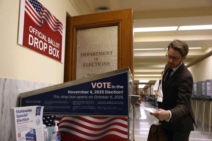 California Votes on the Fate of Proposition 50