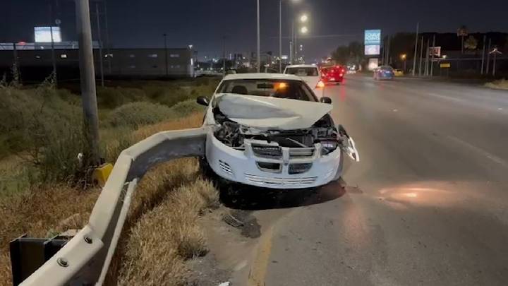 Pedro destroza su auto a dos meses de haberlo comprado en Saltillo; había salido de su trabajo