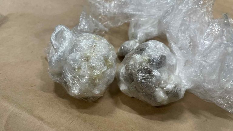 Police find illegal drugs stash after drone squad tracks e