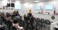 Corpus Christi leaders bring Evangeline project to San Patricio County Commissioners