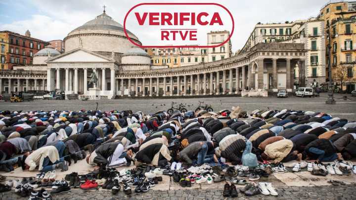 Vídeos descontextualizados de musulmanes en Italia para extender la islamofobia