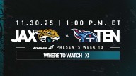 Where to Watch: Jaguars vs. Titans, Week 13 of 2025 NFL Season