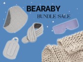 Bearaby’s bestselling bundles are up to 20% off, including a weighted blanket that aims to relieve neck pain