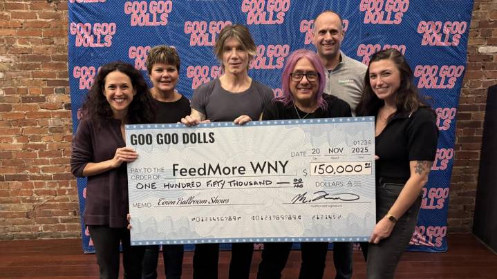 Goo Goo Dolls donates $150,000 to FeedMore WNY