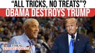 Obama Shreds Trump’s ‘Weird’ AI Videos and Crypto Haul, Calls His Presidency “All Tricks”