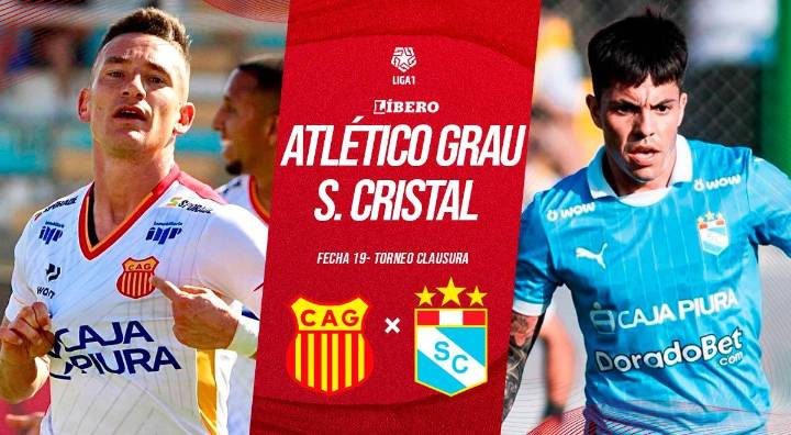 Sporting Cristal vs Atlético Grau EN VIVO por L1 MAX: pronóstico, a qué hora juegan y dónde ver
