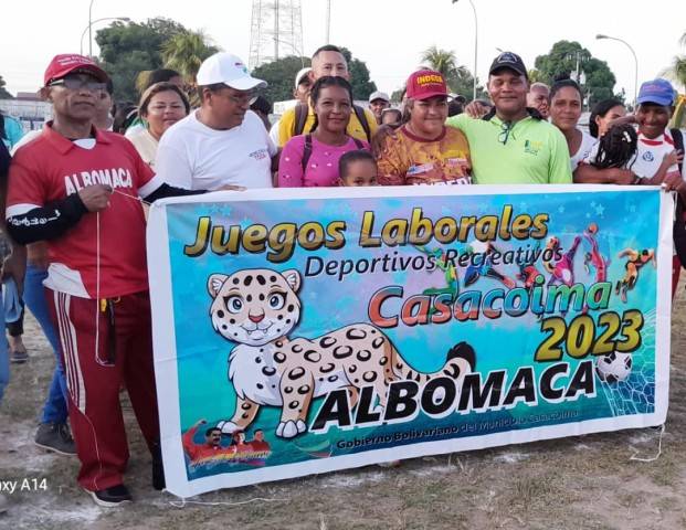 Inauguran con éxito los Juegos Laborales en Casacoima