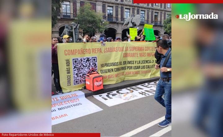 Repartidores de app piden a Corte frenar impuesto por uso de infraestructura vial de CDMX