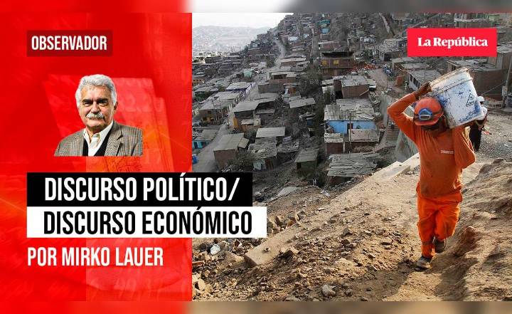 Discurso político / discurso económico, por Mirko Lauer