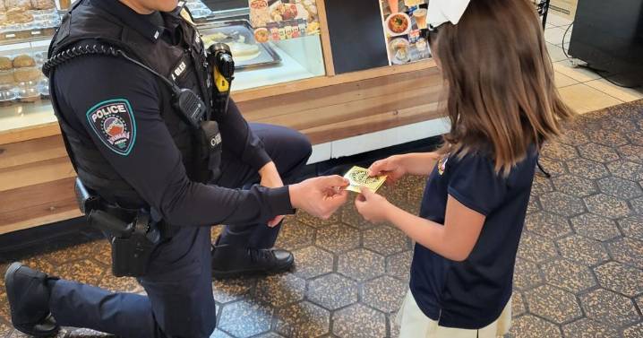 Police connect with residents at 'Coffee with a Cop' event