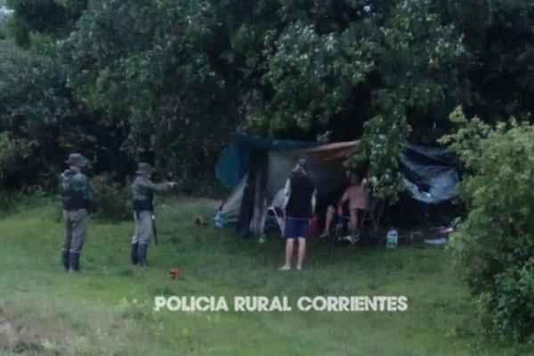 PESCADOS! Argentinos y paraguayos detenidos en una reserva ecológica de Yacyretá