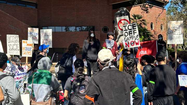 UF group demands campus police end partnership with ICE