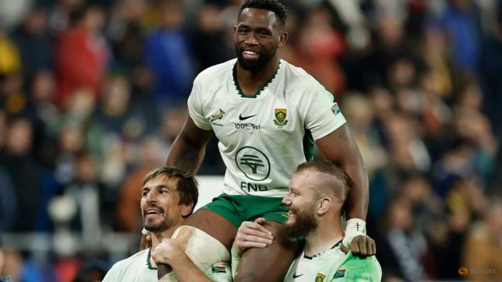 Selfless Kolisi praises South Africa's team ethos in Paris cauldron