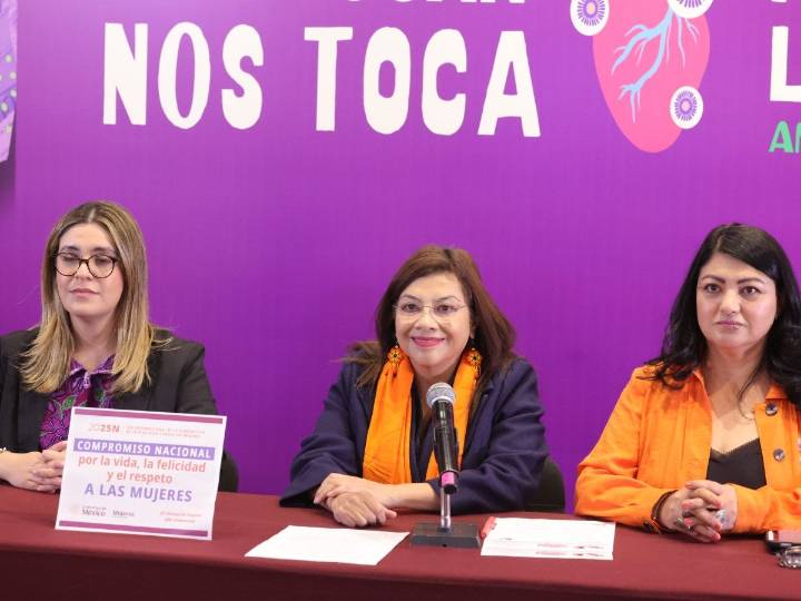 Clara Brugada se suma a decálogo presidencial contra la violencia de género