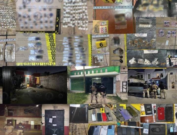 Detienen a 22 personas durante mega operativo en Guanajuato