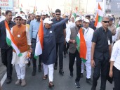 Gujarat CM Bhupendra Patel participates in Unity March in Junagad