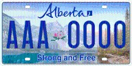 Moraine Lake licence plate selected via vote