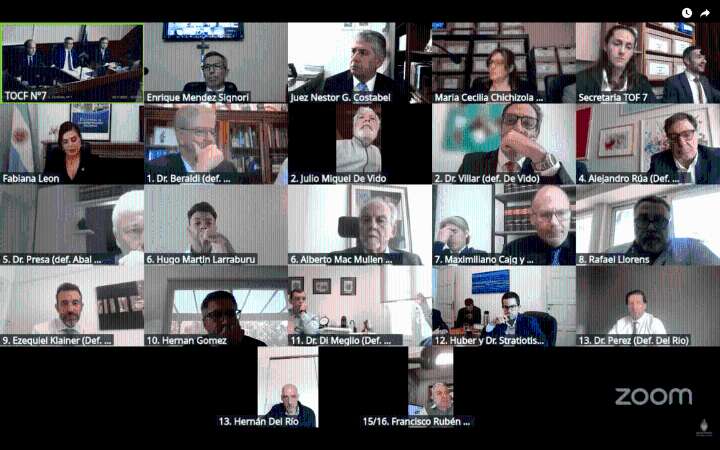 Comenzó el juicio contra Cristina por el caso Cuadernos