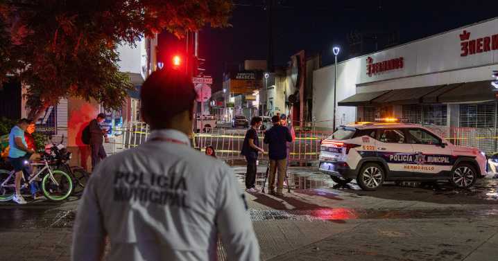 23 dead, 12 injured in fire and explosion at a store in northwestern Mexico