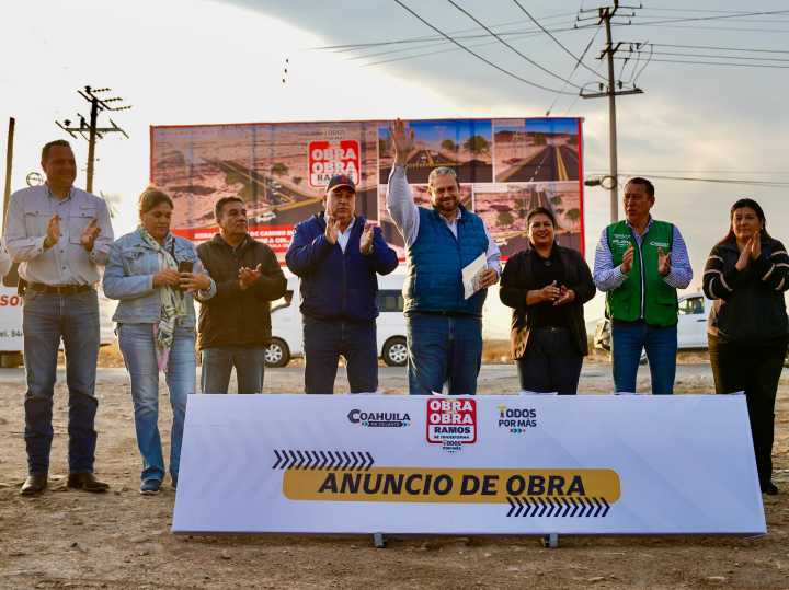 Arranca Tomas rehabilitación del Camino Real del Valle; mejora movilidad