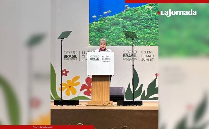 Hay una “parálisis” internacional frente al cambio climático: Alicia Bárcena en la COP30