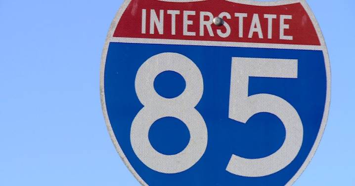 I-85 north lanes closed near Petersburg after tractor