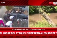 “Nos acaban de disparar”: el estremecedor relato del cronista de C5N en vivo
