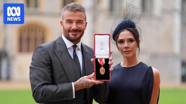Sir David Beckham receives knighthood from King Charles at Windsor, with wife to be known as Lady Victoria