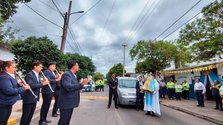 Visita de la Virgen del Valle a instituciones