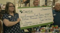 Emergency Food Pantry receives donation during an increased need in providing food