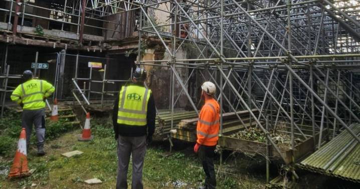 When Exeter's famous ruin will be brought back to life