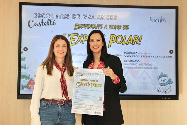 Las escoletes de Navidad se subirán a bordo del ‘Polar Express’ en Castellón