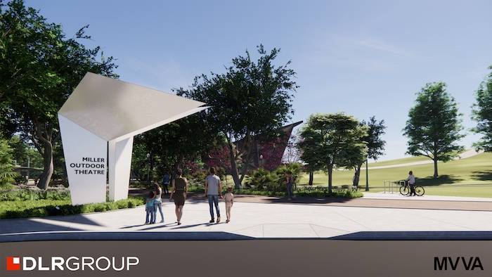 Miller Outdoor Theatre Breaks Ground on New Gateway Plaza