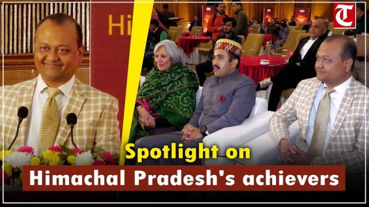 Himachal making mark in different sectors, says Vikramaditya; Tribune GM highlights local achievers