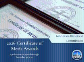 Tennessee Historical Commission Accepting Applications for 2026 Merit Awards