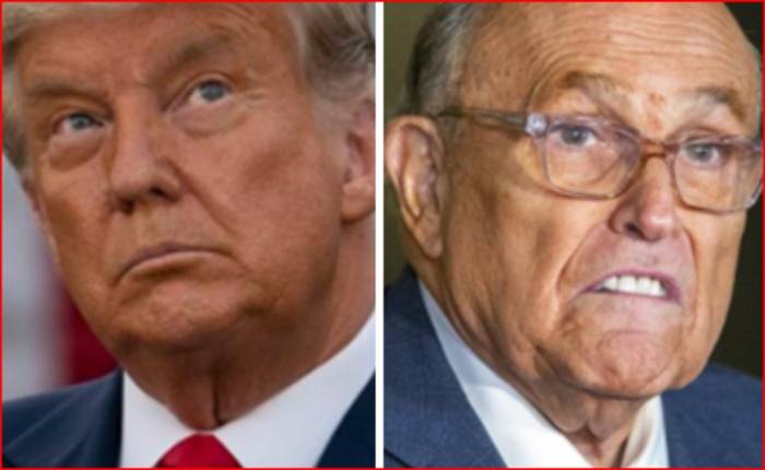 Rudy Giuliani y Mark Meadows entre los induotados por Trump