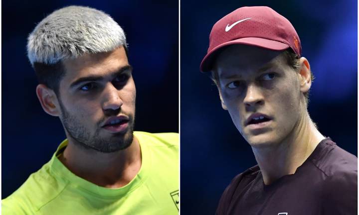 Alcaraz vs Sinner start time and how to watch ATP Finals final today