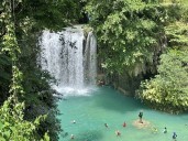 Breathtaking cascade worth the leap at Kawasan Falls in the Philippines