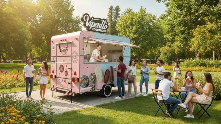 El food truck heladería que venden en Mercado Libre por $9,3 millones