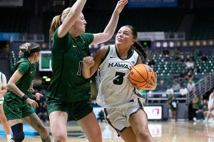 Rainnow Wahine pull away to beat Portland State in opener