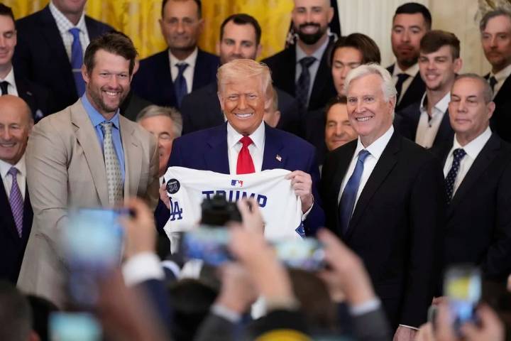 Trump congratulates Dodgers on World Series win with invite to White House