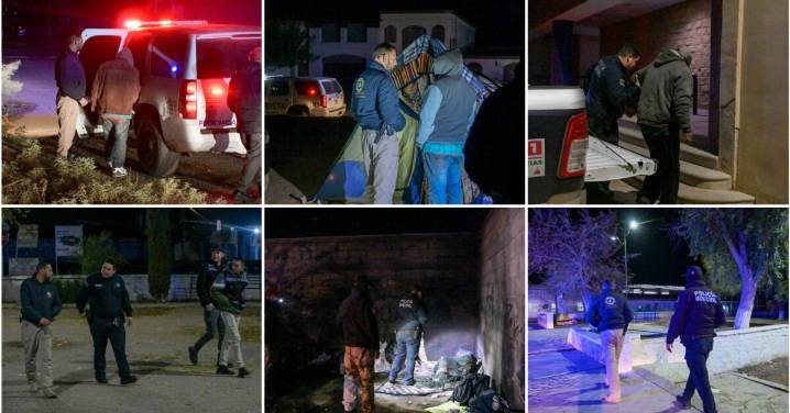 INTENSO OPERATIVO DEBIDO A BAJAS TEMPERATURAS EN AGUA PRIETA