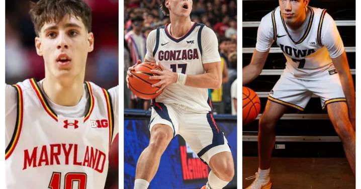 NCAA: Mario Saint-Supéry, Álvaro Folgueiras y Guille del Pino, en acción