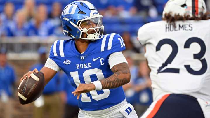 See the photos! Duke football plays host to Virginia at Wallace Wade