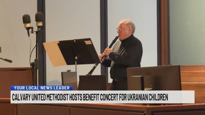 Calvary United Methodist Church hosts benefit concert for Ukrainian Children