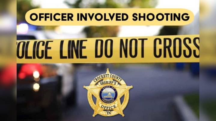 TBI investigates officer-involved shooting in Crockett County