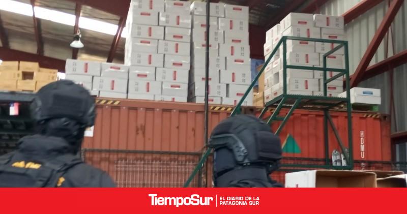 Punta Arenas Más de 9 millones de cigarrillos incautados en Zona Franca