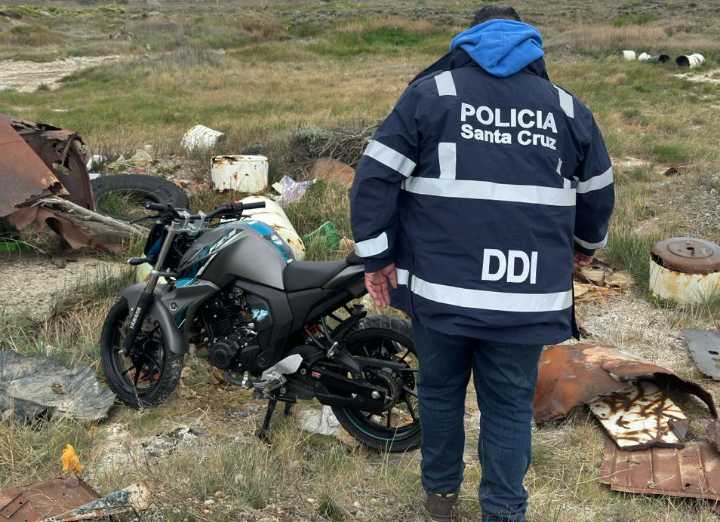 Río Gallegos: recuperan una motocicleta sustraída tras tareas investigativas de la DDI