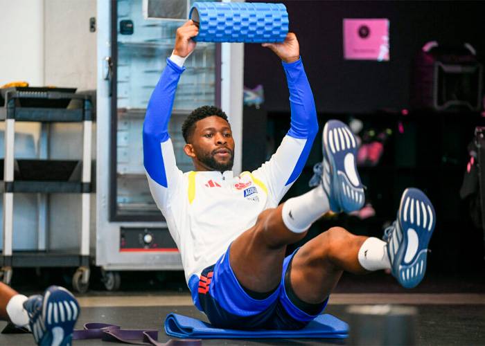 Colombia, primer entrenamiento con grupo completo para el amistoso vs. Nueva Zelanda