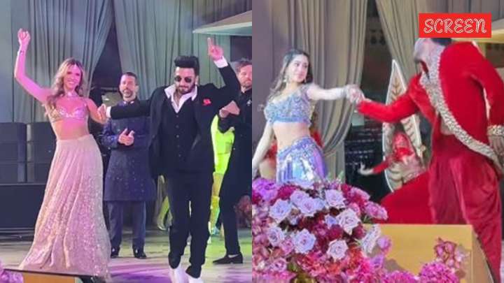 Ranveer Singh dances with Donald Trump Jr, Karan Johar hosts Koffee with Karan; Janhvi Kapoor, Shahid Kapoor, Kriti Sanon dance at billionaire’s wedding. Watch
